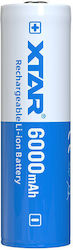 XTAR 21700 6000mAh 3.6V 1Stück