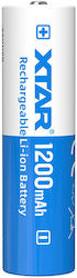 XTAR 14500 1200mAh 3.7V 1τμχ