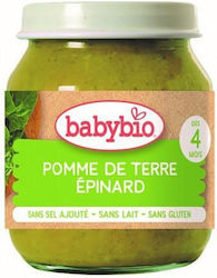 Babybio Püree mit Geschmack Kartoffeln & Spinat für 4+ Monate 130gr Babybio Püree mit Geschmack Kartoffeln & Spinat für 4+ Monate 130gr