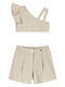Kids' Set with Shorts Summer 2pcs Vanilla