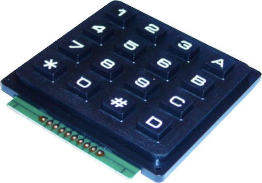 Tastatură Matrice 4x4 cu 16 Butoane pentru Arduino Tastatură cu 16 Taste pentru Proiecte Arduino