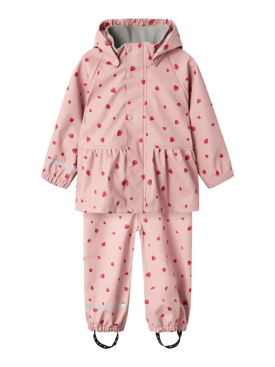 Παιδικό Σετ με Παντελόνι Χειμερινό 2τμχ Pale Mauve Strawberry