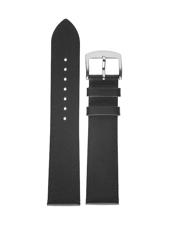 Rochet Leeds Curea din piele Negru 16mm