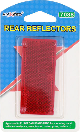 Maxeed Auto-Reflektoren Rot 70*30mm 35023