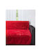 Silk Fashion 5336 Ριχτάρι Πολυθρόνας Γούνινο 145x195εκ. Κόκκινο