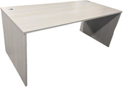 Επαγγελματικό Γραφείο Armadi 180x80x75εκ. Γκρι-λευκή