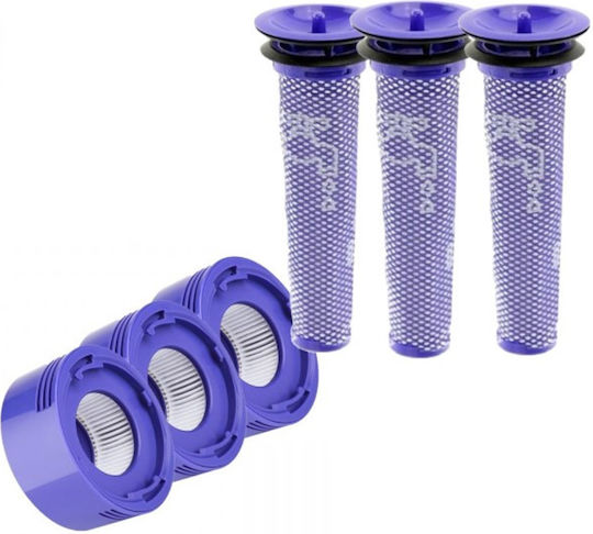 Dyson Filters Hepa Electric Vacuum Compatible with Dyson 6pcs