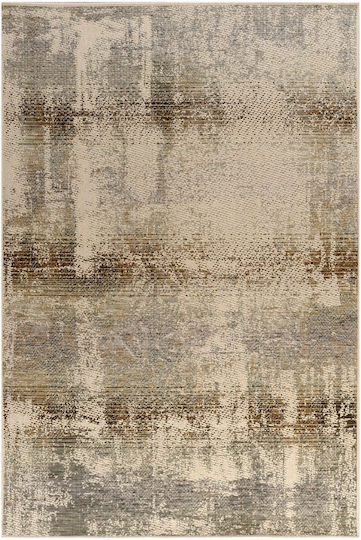 Tzikas Carpets Kemet Комплект Килими За Спалня Кафяв 390-0-335-62004-104 3 Бройки