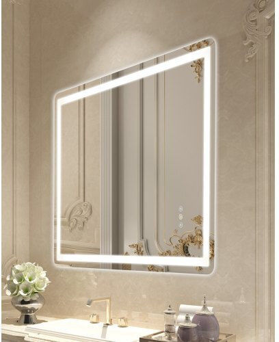 Vevor DDJXJ70100CMZP9J0V2 Καθρέπτης Lumini LED 70x100cm Alb