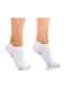Short Cotton Socks Set of 3 Pairs White Sensi