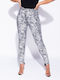 Women's Jean Trousers in Skinny Fit Snake Print