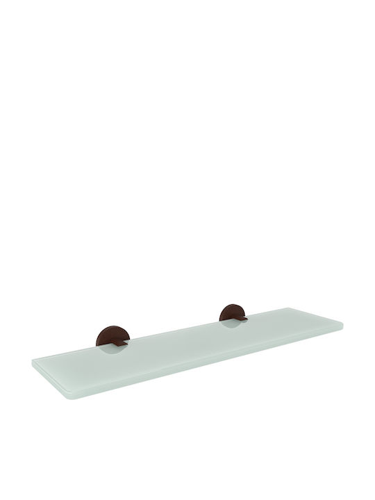Verdi Omicron 3021807 Glass Shelf Dark Brown 50...