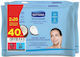 Septona Dermasoft Coconut Water & Oxygen Wipes Waterproof Makeup Remover Face & Eyes 40pcs