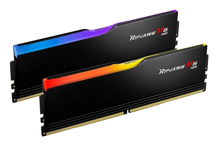 G.Skill Ripjaws M5 RGB 96GB DDR5 RAM με 2 Modules (2x48GB) και Ταχύτητα 6000 για Desktop