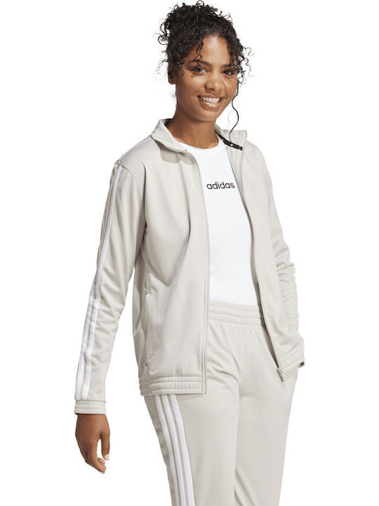 adidas Tricot 3-Stripes Γυναικείο Track Jacket ...