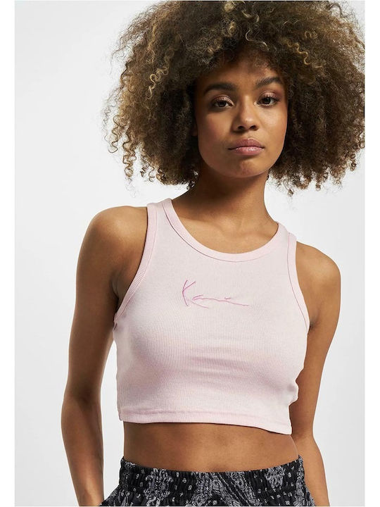 Karl Kani Signature Women's Blouse Sleeveless Pink