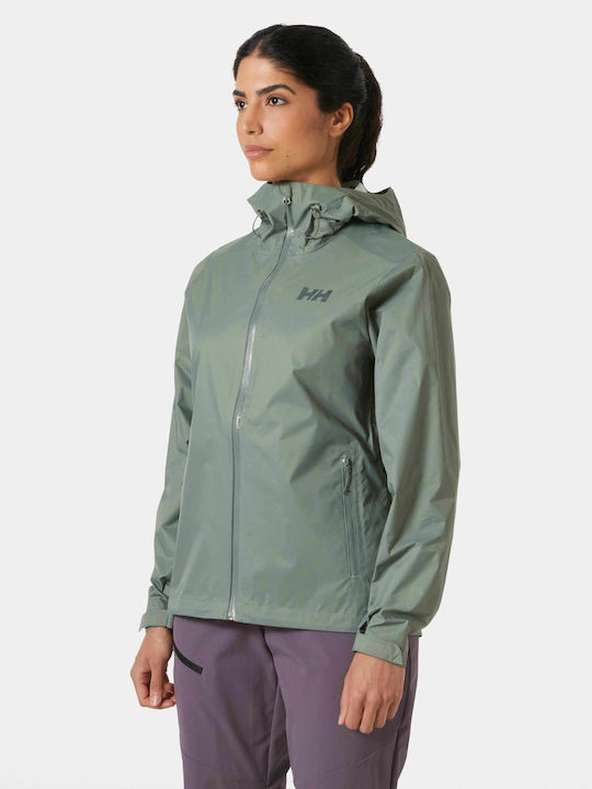 Helly Hansen Loke Γυναικείο Αθλητικό Μπουφάν Grey