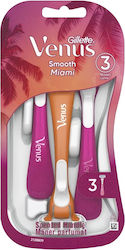 Venus Disposable Body Razors 3 Blades 3 Pieces