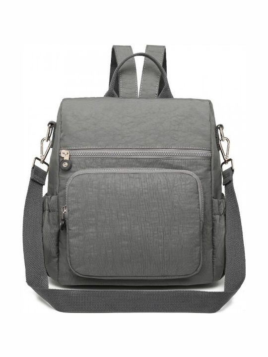 Miss Lulu Backpack Waterproof Gray
