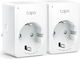 TP-LINK Tapo P100 Smart Single Socket with Surge Protection with Switch 2pcs