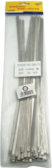 Δεματικά Καλωδίων Πλαστικά 350mmx4.6mm (50τμχ) (ZD0129)