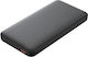 Diva PB-102B Power Bank 10000mAh mit USB-A Anschluss und USB-C Anschluss Schwarz