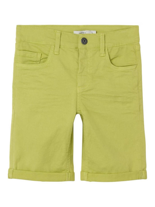 Name It Kids' Shorts/Bermudas Fabric Light Green