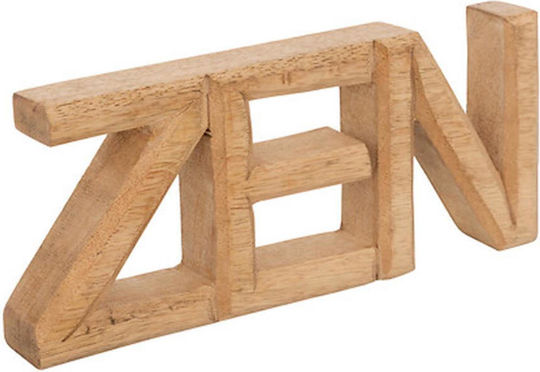 Atmosphera Декоративен Елемент За Пространство Zen От Дърво 23x3x10см
