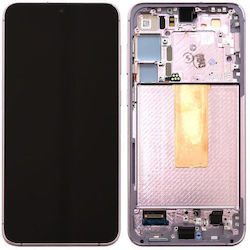 Samsung Οθόνη για Samsung S916B Galaxy S23 Plus 5G (Ροζ)