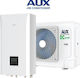 Термопомпа Aux Achp-h12/4r3ha 12.2kW Еднофазна 65°C Сплит Wi-Fi