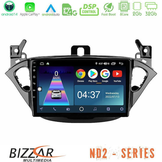 Bizzar Автомобилна Аудио Система (Блутут/USB/WiFi/GPS/Apple-Carplay/Android-Auto) с Тъчскрийн 9"