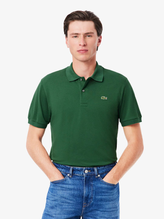 Lacoste Polo Μπλούζα Κοντομάνικη Green