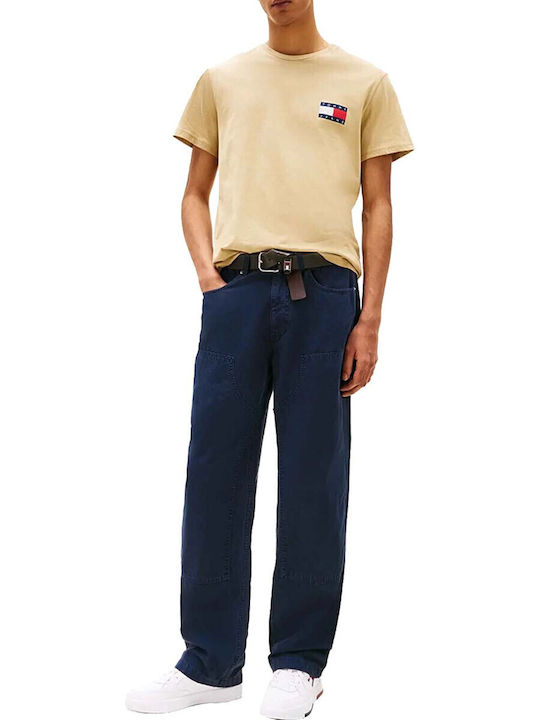Tommy Hilfiger Flag T-shirt Μπεζ