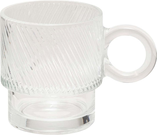 Atmosphera Mug Glass Transparent 300ml