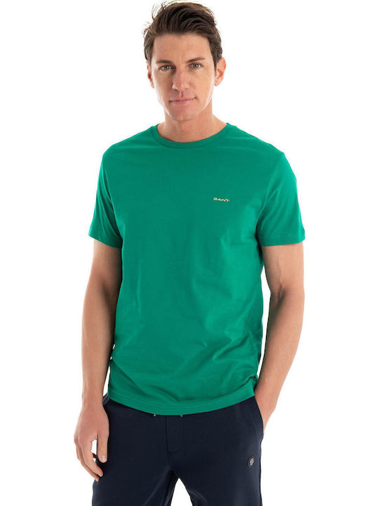 Gant Contrast T-Shirt Green