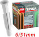 Tox Trika 6/51mm Universaldübel 100 Stück
