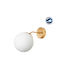 GloboStar Dalph Vintage Lamp Wall with Socket E27 Gold 18x22.5cm