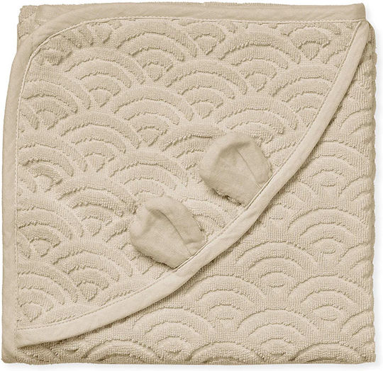 Cam Cam Copenhagen Baby-Badetuch mit Kapuze 80x80cm
