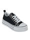 Γυναικεία Flatforms Sneakers Μαύρο