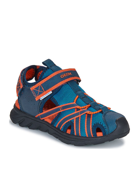 Затворени Сандали J SANDAL AIRADYUM Анатомични Сини
