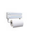 Wall Mounted Plastic Paper Towel Holder White 36x19cm 170127_w