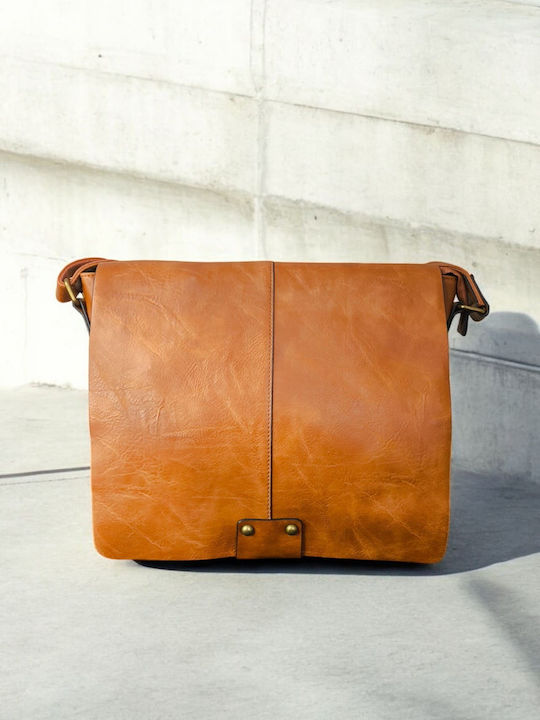 Damentasche Schultertasche Tabac Braun