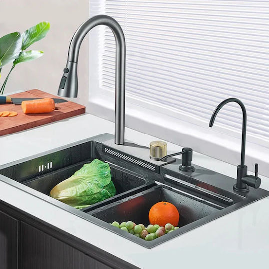 6910999 Vessel Inox Length 60xWidth 45cm Black 6910999 Vessel Inox Length 60xWidth 45cm Black