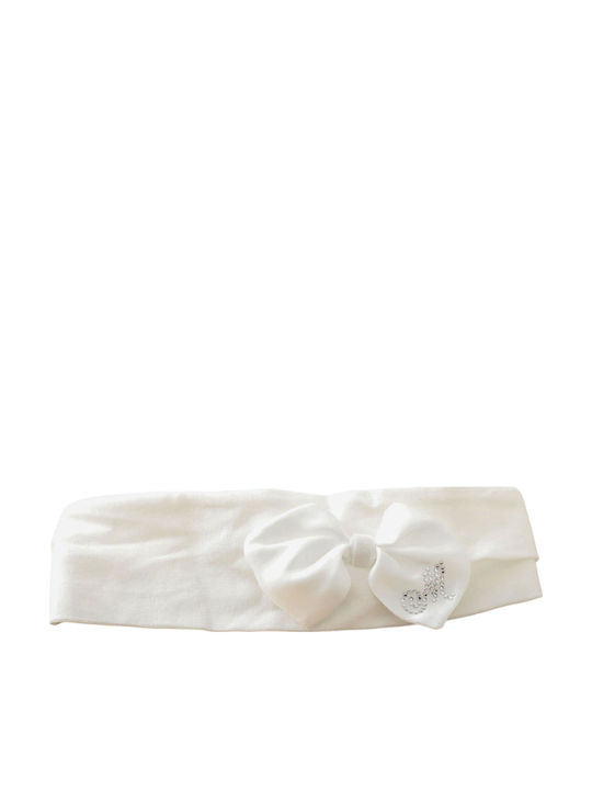 Monnalisa Kids Hair Band in White Color
