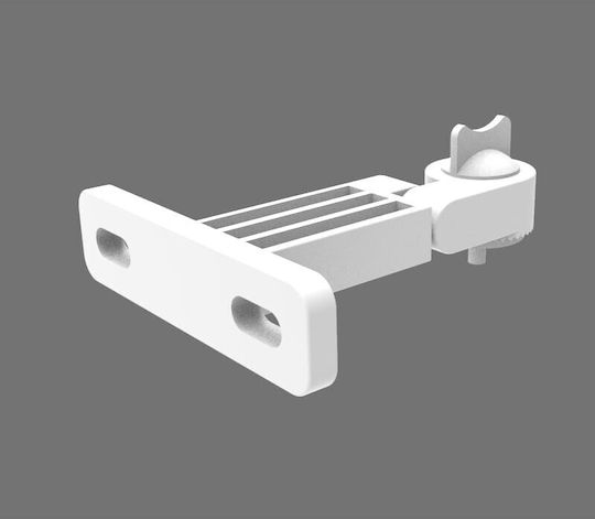 Weißer 360°-Tragarm für Flexi Redpoint Spotlight 29674