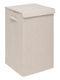 5Five Fabric Laundry Basket 74lt with Cap 37x36.5x60cm White