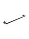 Verdi Omicron Single Wall-Mounted Bathroom Rail ​40x7.5cm Brown