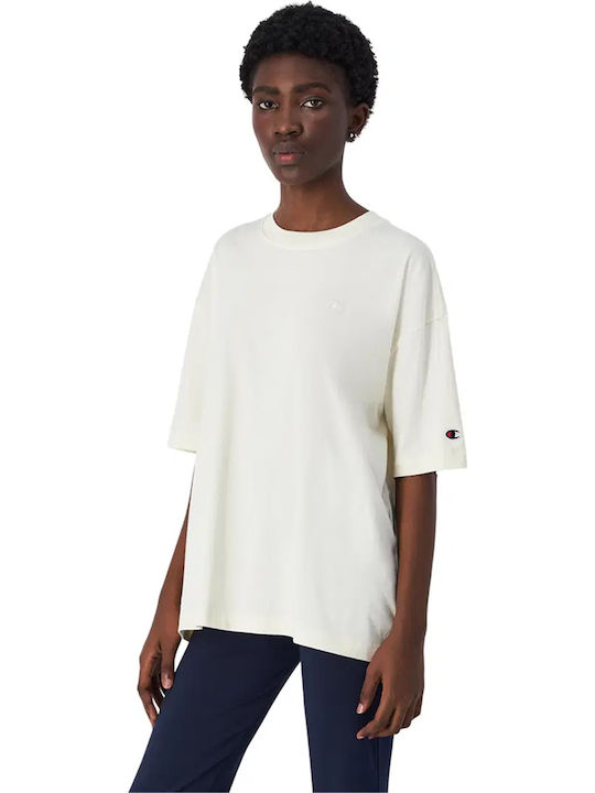 Champion Γυναικείο T-shirt Μπεζ