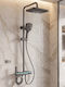 Wallex Adjustable Shower Column with Mixer 145cm Gray