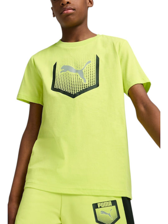 PUMA T-shirt Κίτρινο